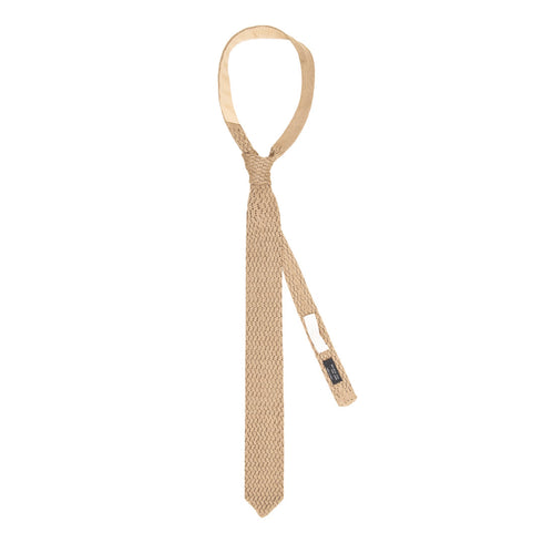 Mfpen Crochet Tie Taupe A124-05 1 Degli Uberti